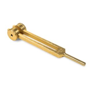 Tuning Fork – Mid Ohm, 136.10Hz, Gold, Weighted