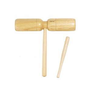 2 Tone Wooden Block with Beater