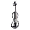 Stagg 4/4 Electric Violin Set - Solid Maple Black