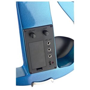 Alternative view of Stagg 4/4 Electric Violin Set, Blue