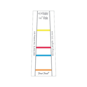 Fingerboard markings for 4/4 Violin & 14" Viola