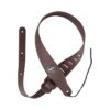 RockYou Guitar Strap - Brown Leatherette