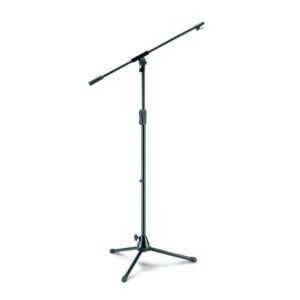 Hercules Microphone Stand with 2-in-1 Telescopic Boom