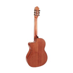 Alternative view of Salvador Classic Guitar, Spruce top, with Cutaway and Pickup