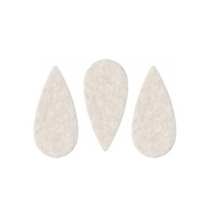 Ukulele Felt Pick, 3 Pack