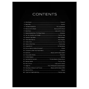 Alternative view of First 50 Disney Songs you should play on the Ukulele