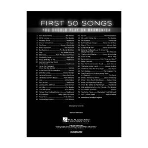 Alternative view of First 50 songs you should play on Harmonica
