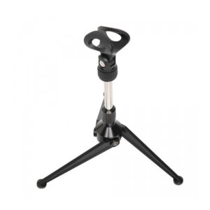 Alternative view of Stagg Desktop Microphone Tripod with Clamp