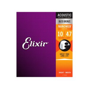 Elixir - Acoustic 8020 Bronze, Extra Light
