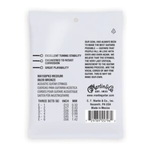 Alternative view of Martin Acoustic Medium - Pack of 3