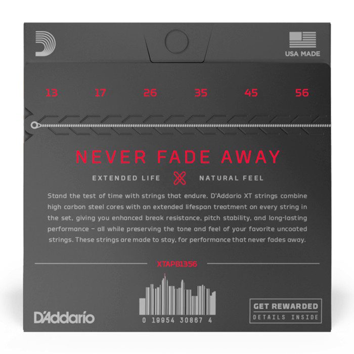D'Addario XT - Acoustic PB, Medium 13 - 56 - Image 2