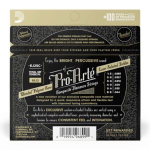 Alternative view of D'Addario EJ25C - Flamenco