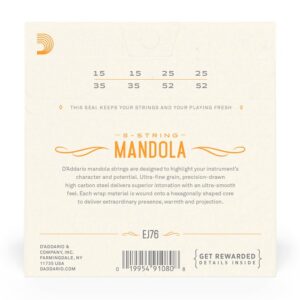 Alternative view of D'Addario EJ76 - PB Mandola Strings, Medium