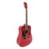 Koda Acoustic Guitar Set 44 Left-handed Red