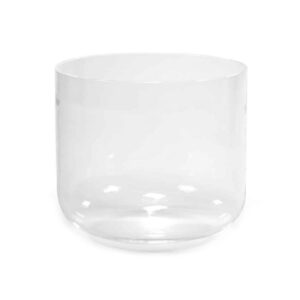 Clear Crystal Singing Bowl - 8 inch