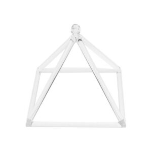 Alternative view of Crystal Pyramid - 12 inch