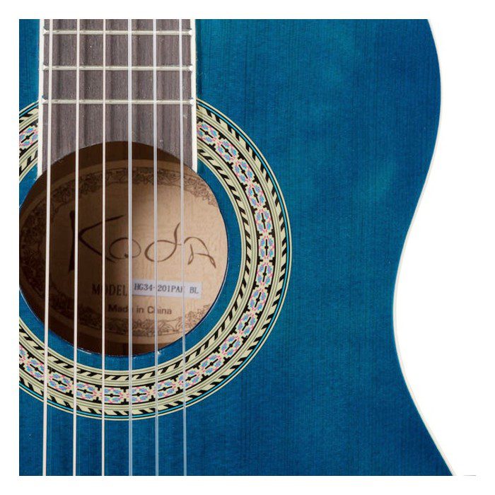 Koda Classical Guitar Set 3/4 Blue - Image 4