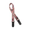 Ukulele Strap - Pink Gaucho Flowers