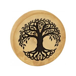 Buffalo Shaman Drum - 15" Tree of Life