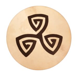 Deer Skin Shaman Drum, 50 cm - Triskele