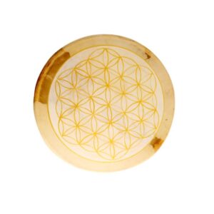 Goatskin Shaman Drum - Flower of Life