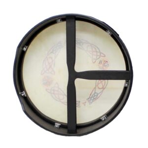 Alternative view of Koda 16" Bodhran - Knotwork