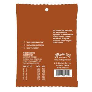 Alternative view of Martin Mandolin Strings