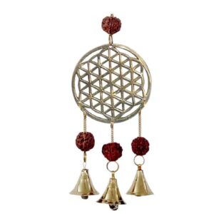 Alternative view of Wind Chime Flower of life