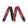 Fender Guitar Strap - Red & White
