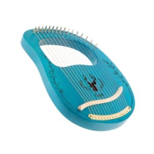 Alternative view of CG Lyre Harp - 16 Strings, Blue