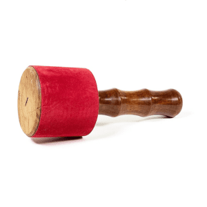 Singing Bowl Mallet Red 25 x 10cm