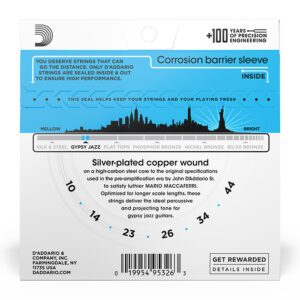 Alternative view of D'Addario EJ83L - Gypsy Jazz