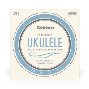 D'Addario EJ99TLG Low G Ukulele, Carbon