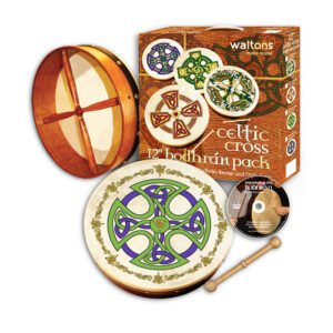 Waltons 12" Bodhran Brosna Cross