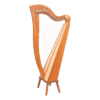 Celtic Harp McHugh 29 string, Mahogany