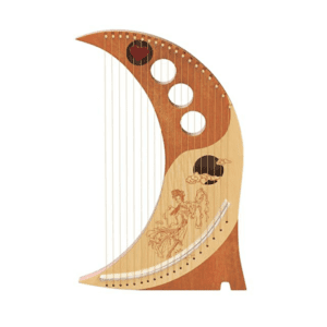 CG Lyre Harp - Crescent Moon