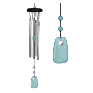 Alternative view of Woodstock Chakra Chime - Turquoise