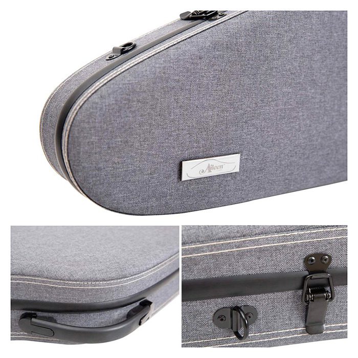 Aileen Violin Hard Case - Grey - Image 4
