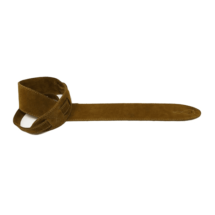 Leathergraft Guitar Strap Comfy Brown - Image 2