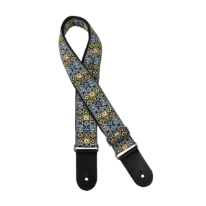 Guitar Strap Blue Mosaic