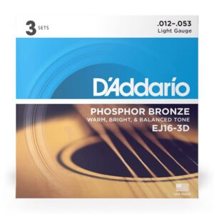 D'Addario EJ16 - Light 3-Pack