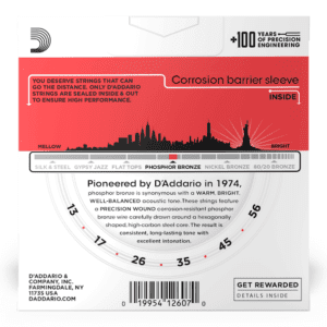 Alternative view of D'Addario EJ17 - Medium 3-Pack