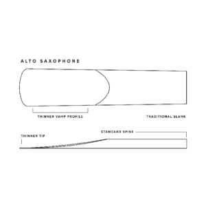 Alternative view of Rico Alto Saxophone Reeds