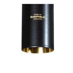 Howard Low D Whistle Black Silk close up