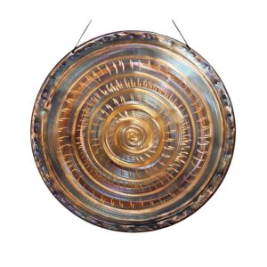 Alternative view of Grotta Sonora Harmonised Gong Pair 38" and 19"