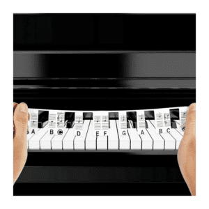 Alternative view of Keyboard Learning Strips 61 Keys