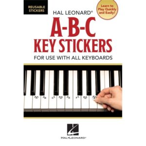 Piano Key Stickers