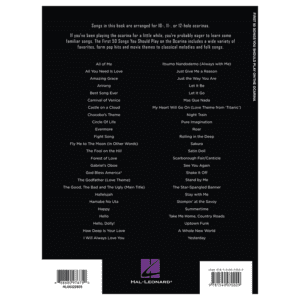 Alternative view of First 50 Songs You Should Play On Ocarina