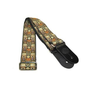 Alternative view of Guitar Strap Gold Mosaic