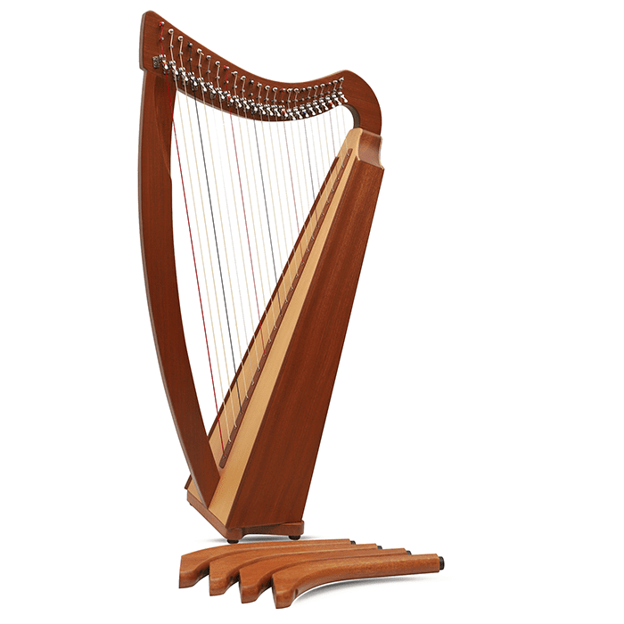 Celtic Harp Cèilidh 24 strings Mahogany - Image 5